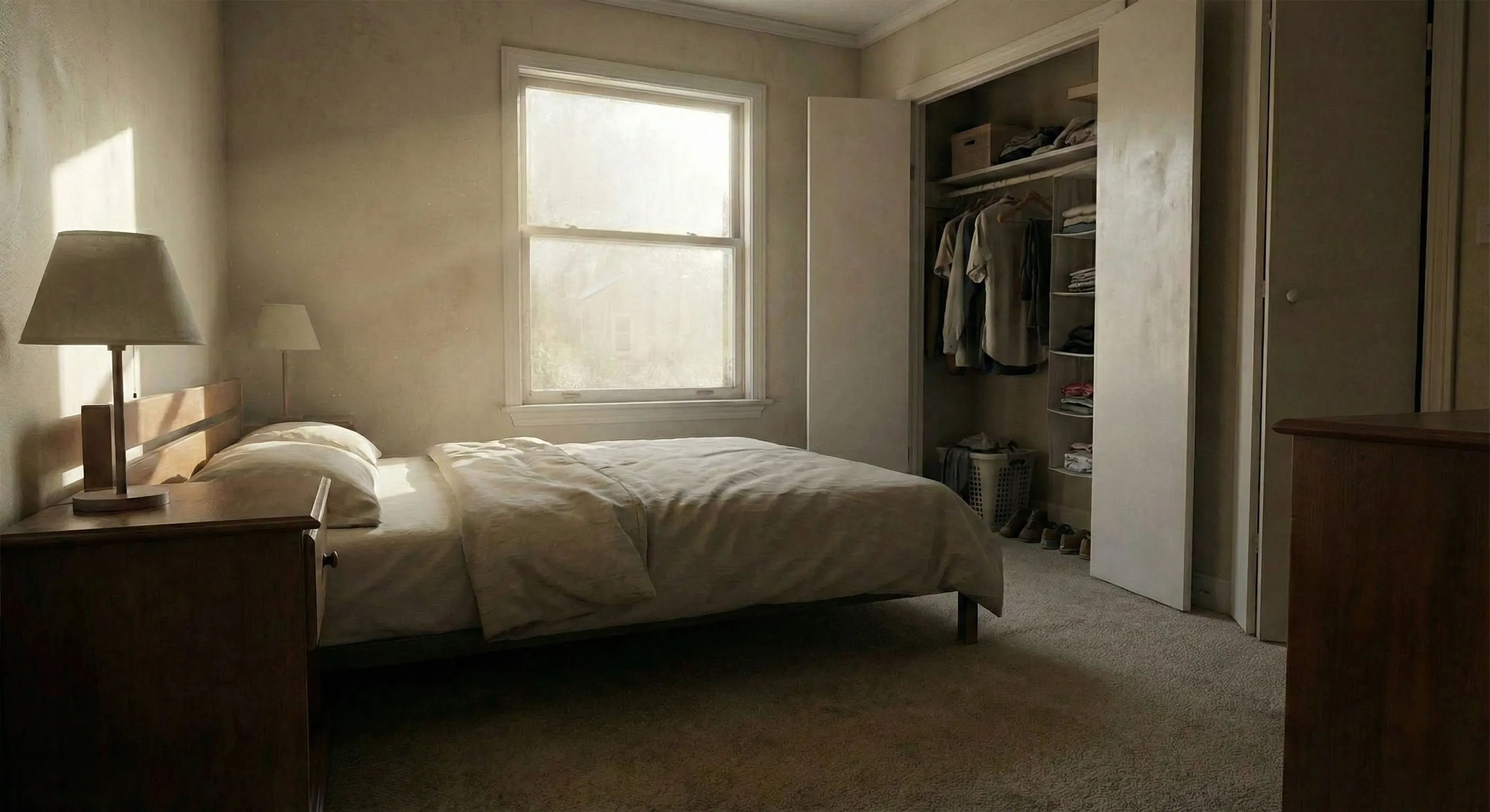 Limpieza profesional de habitación — después